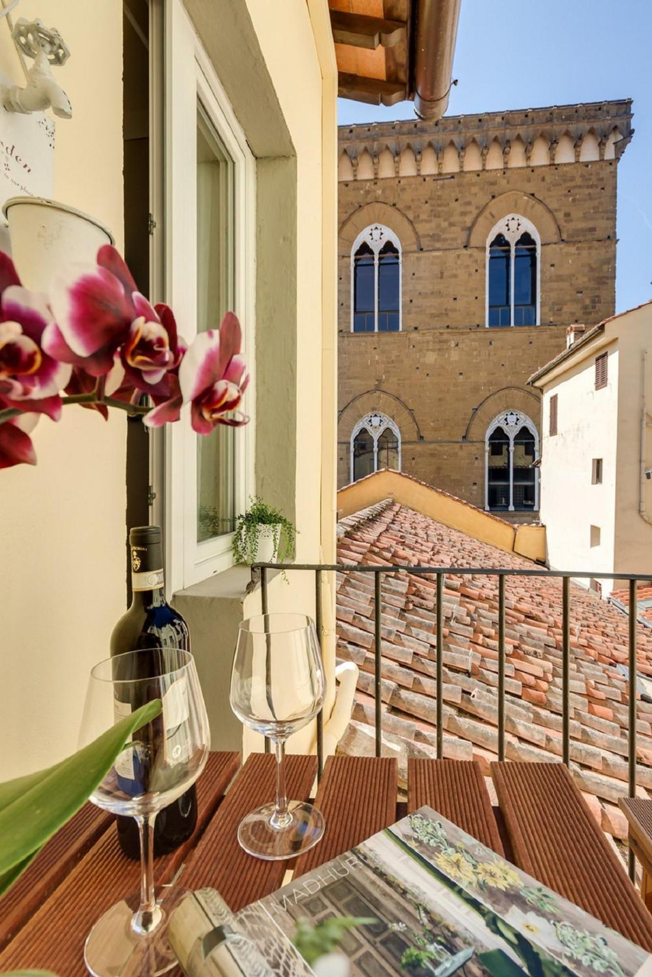 Apartments Florence - Cimatori Balcony Exteriör bild